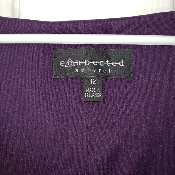 Connected Purple Sequins Dress - Picture 5 of 6